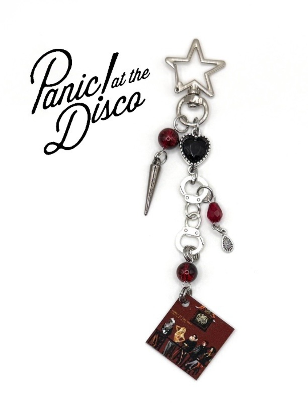 Panic! At The Disco A Fever You Can’t Sweat Out Keychain | Purse Charm